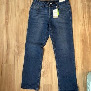 Blue Denim Fleece Lined Jeans